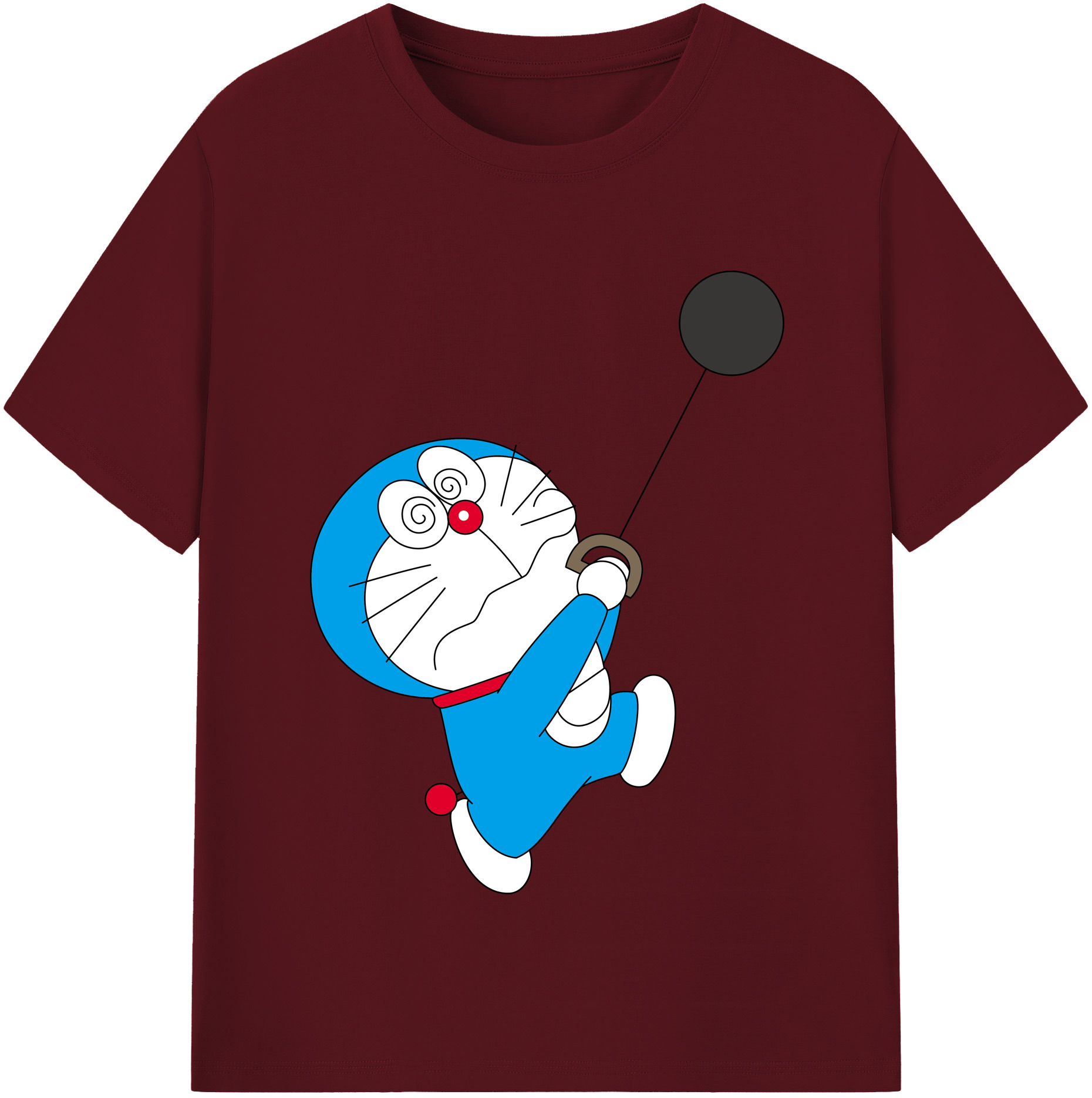 （画像用） ドラえもん Doraemon 綿100％半袖Tシャツ（フロントプリント）